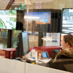 At your service: our employees inside InfoPoint at Luxembourg main station