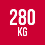 Le poids des nouvelles traverses en béton (bois: 80kg)