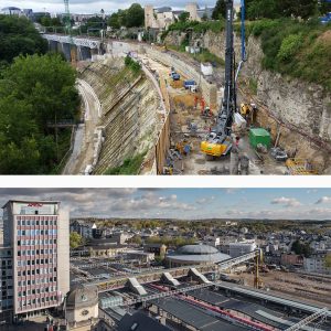 …ein wichtiger Punkt für die Entlastung des nördlichen Ein-/Ausfahrt des Hauptbahnhofs.