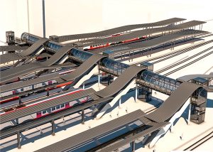 Der Ausbau des Hauptbahnhofs Luxemburg ist ein weiterer wichtiger Schritt um das Luxemburger Schienennetz an die steigende Nachfrage anzupassen. Am Ende der Arbeiten sollen den Kunden im zentralen Knotenpunkt des luxemburgischen Schienennetzes zwei weitere Bahnsteige und vier weitere Gleise zur Verfügung stehen.