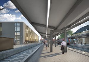 Mit großen Park&Ride Parkhäusern, u.a. in Mersch, will die CFL ihren Kunden einen einfacheren Zugang zum Zug ermöglichen. 2018 werden in Mersch bereits erste Vorbereitungsarbeiten getroffen.