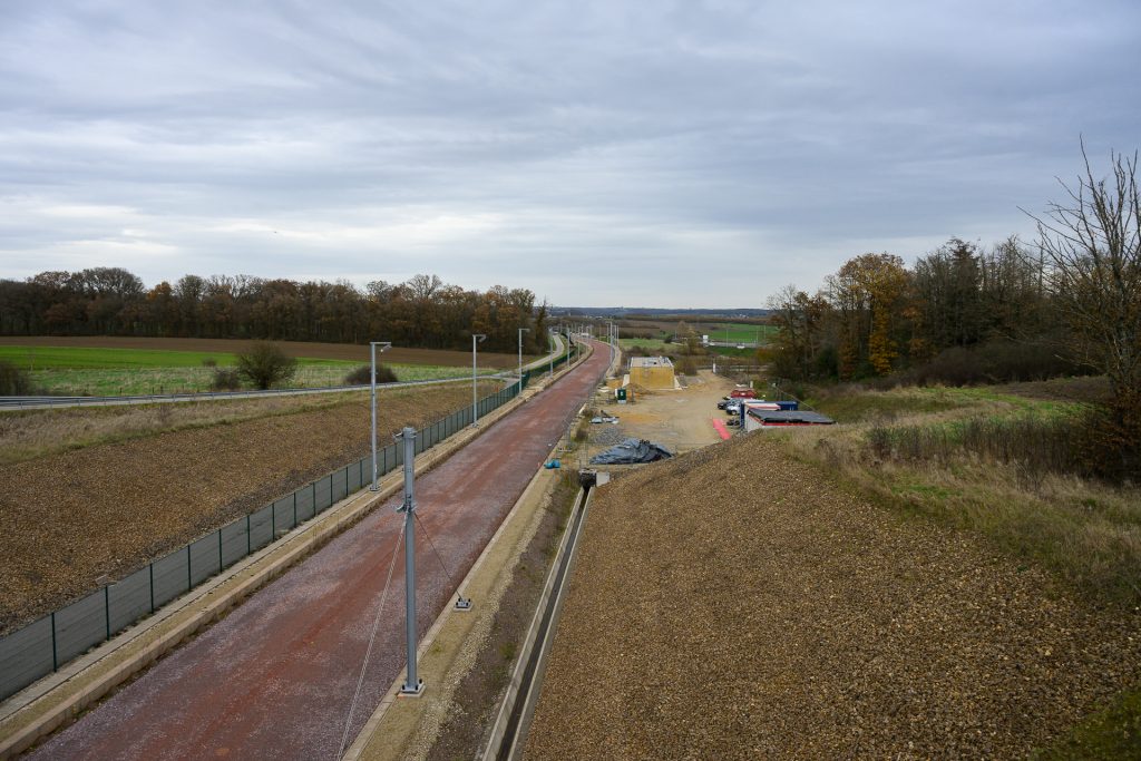 Gros plan sur le chantier de la nouvelle ligne Luxembourg - Bettembourg